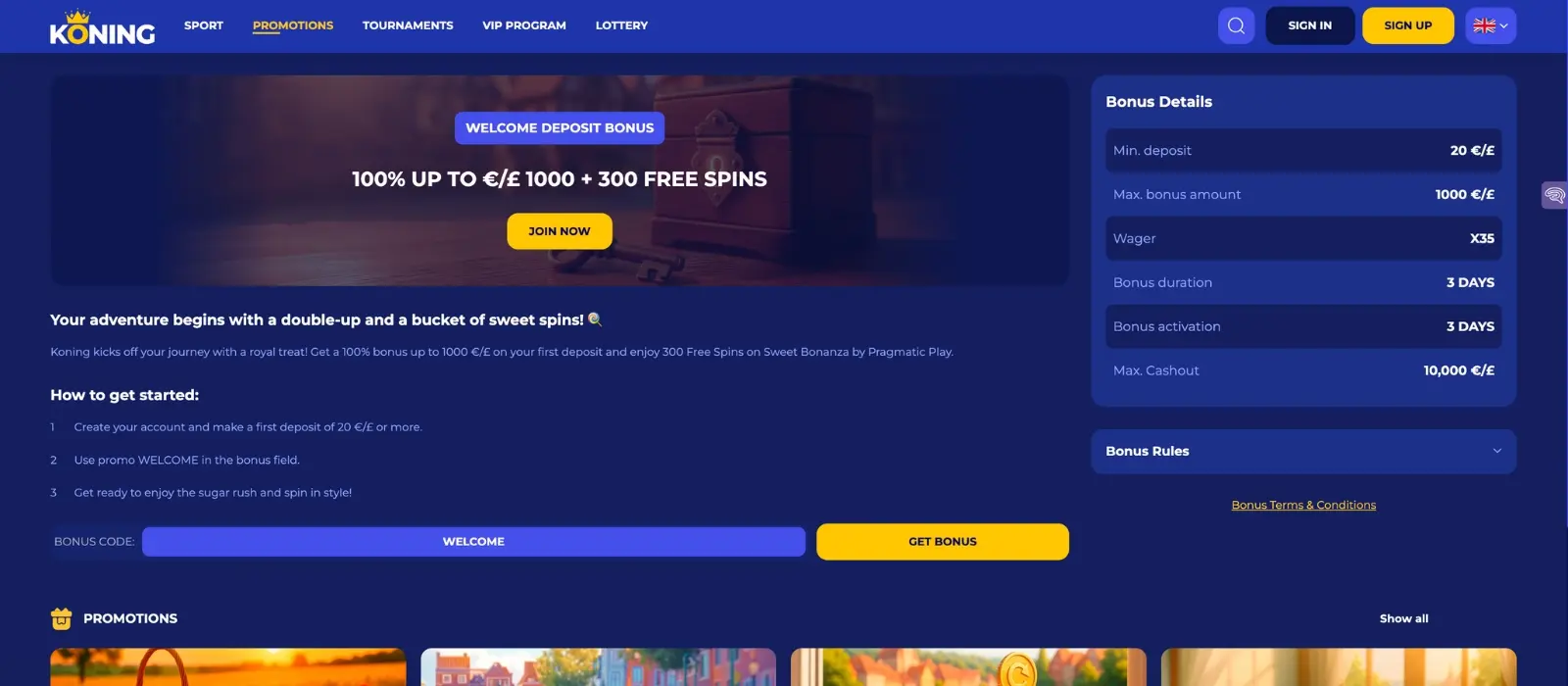 Koning Casino – Online casino ervaring image 2