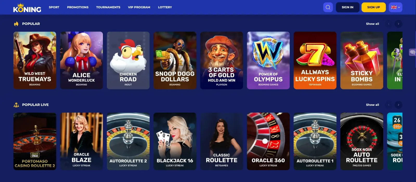 Koning Casino – Online casino ervaring image 3